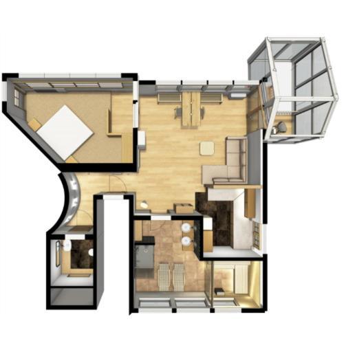 Stille X Weite - Hochwertige Wohnung Mit See-Panorama Kronburg Exteriör bild