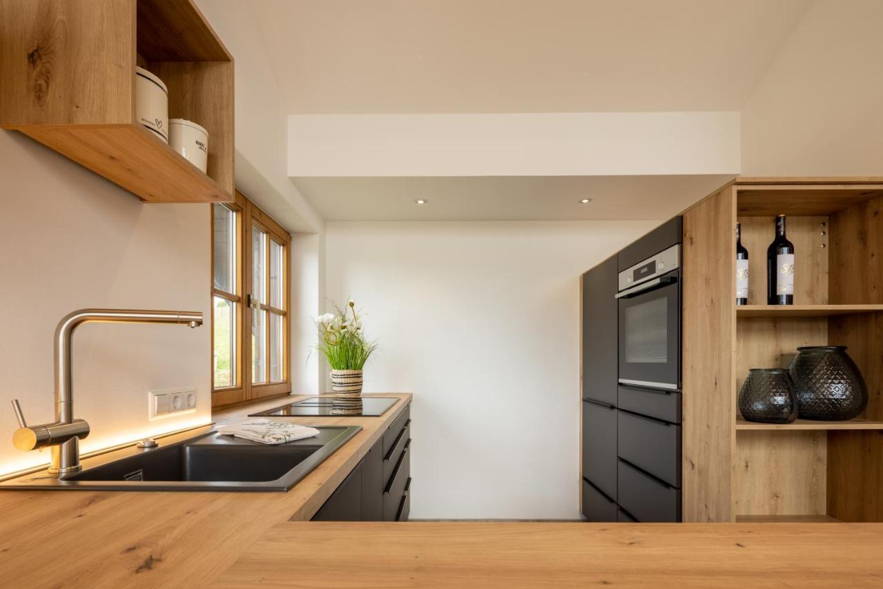 Stille X Weite - Hochwertige Wohnung Mit See-Panorama Kronburg Exteriör bild