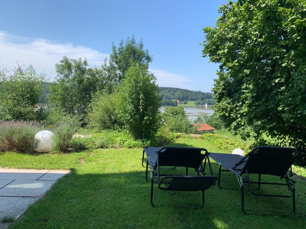 Stille X Weite - Hochwertige Wohnung Mit See-Panorama Kronburg Exteriör bild